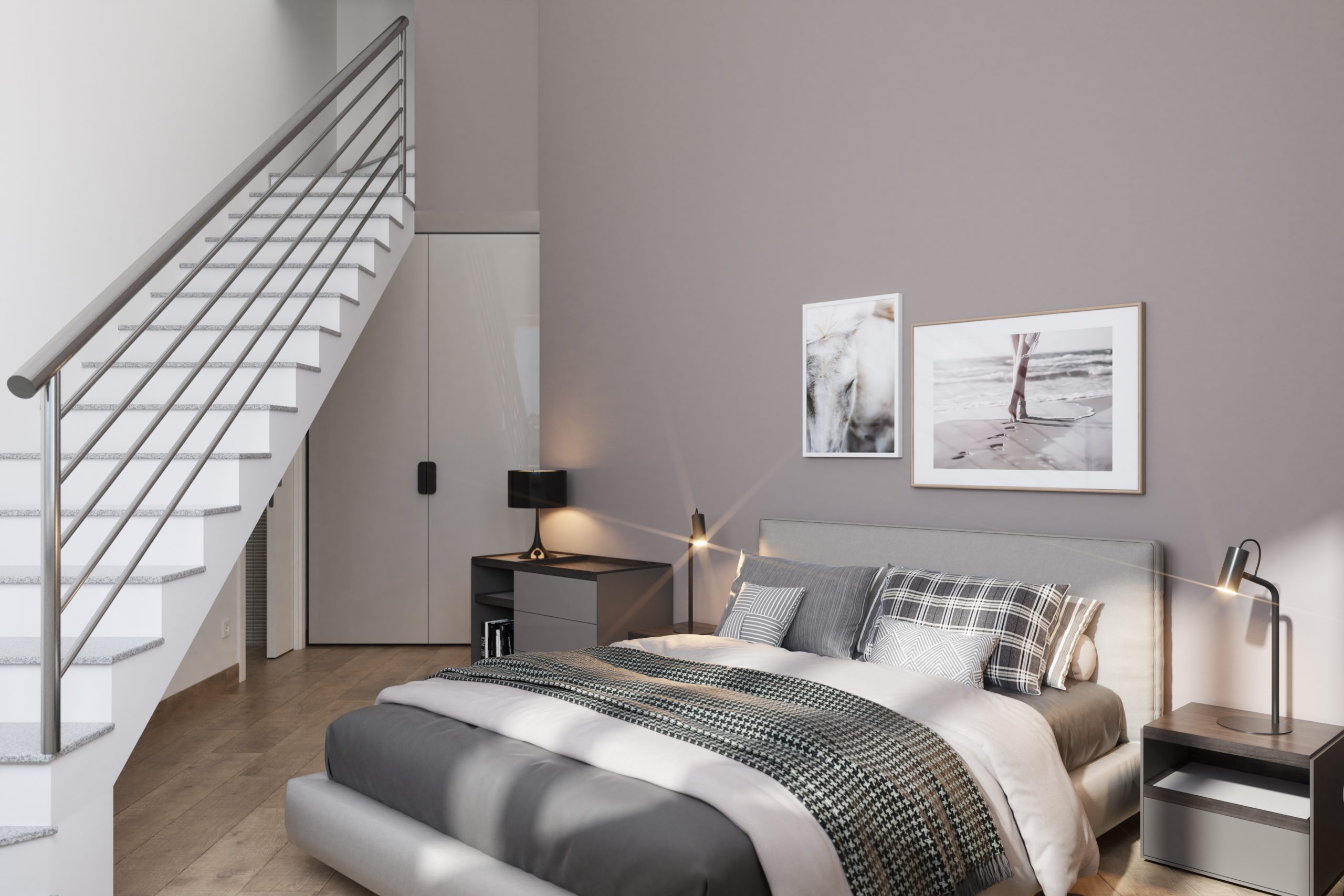 Bilocale duplex 56mq con balconiInterni di San Rocchetto 20 appartamento 12 Camera bilocali a torino